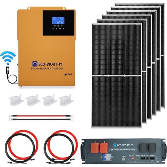 48v solar battery kit