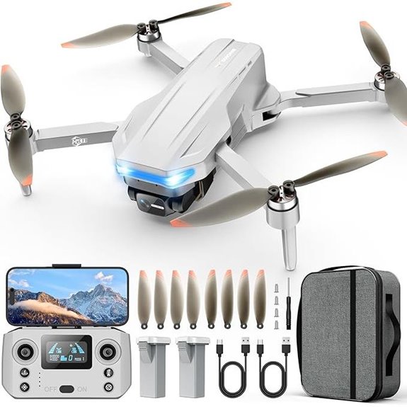 4K Camera Foldable Drone with GPS and 48-Min Flight
