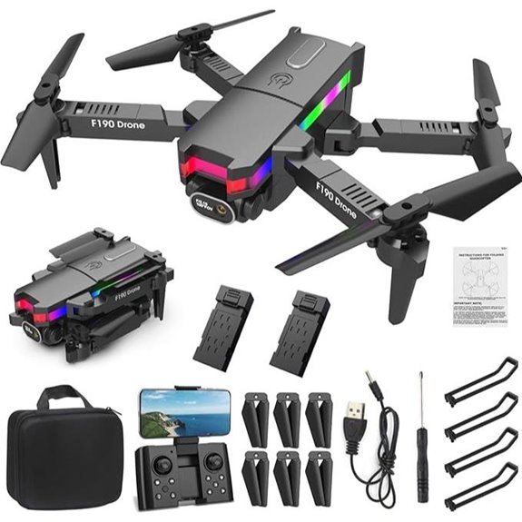 Camera Drones for Adults 4K HD FPV with Batteries