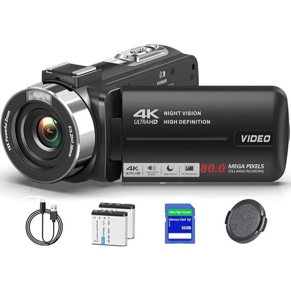 4k night vision camcorder