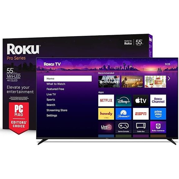 Roku Smart TV 55-Inch Pro Series 4K QLED