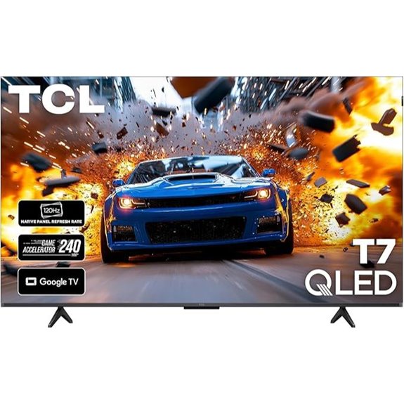 TCL 55-Inch Class T7 4K QLED HDR Smart TV