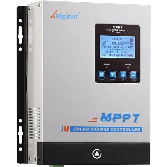 Ampinvt 60A MPPT Solar Charge Controller for Batteries