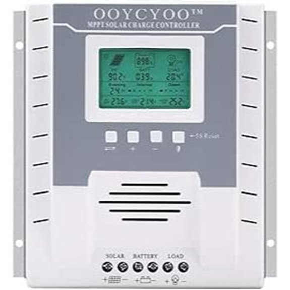 MPPT 60A Solar Charge Controller with LCD Display