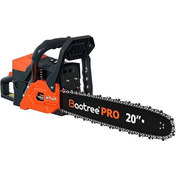 62cc 20-Inch Gas Chainsaw with Anti-Vibration System