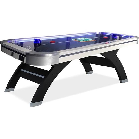Freetime 7ft Light-Up Indoor Air Hockey Table
