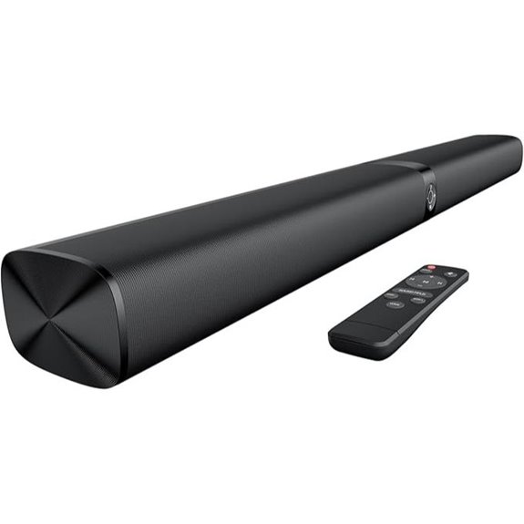 Bluetooth Soundbar for TV & Gaming 80W Detachable