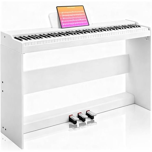 AiJoy 88-Key Digital Piano with Pedals & MIDI