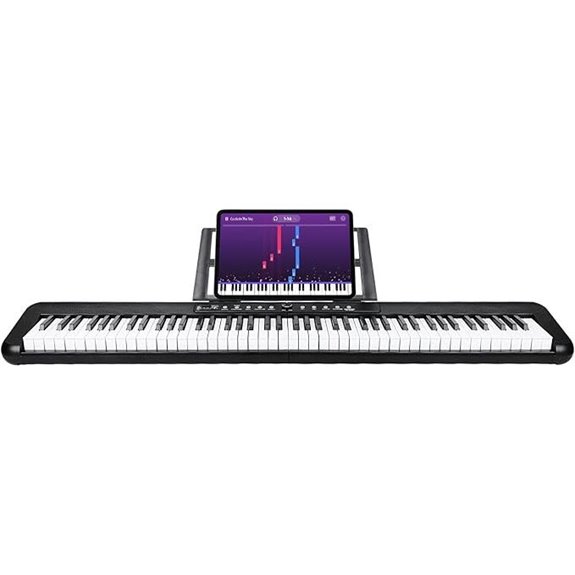 88-Key Digital Piano with Stand Bluetooth & MIDI