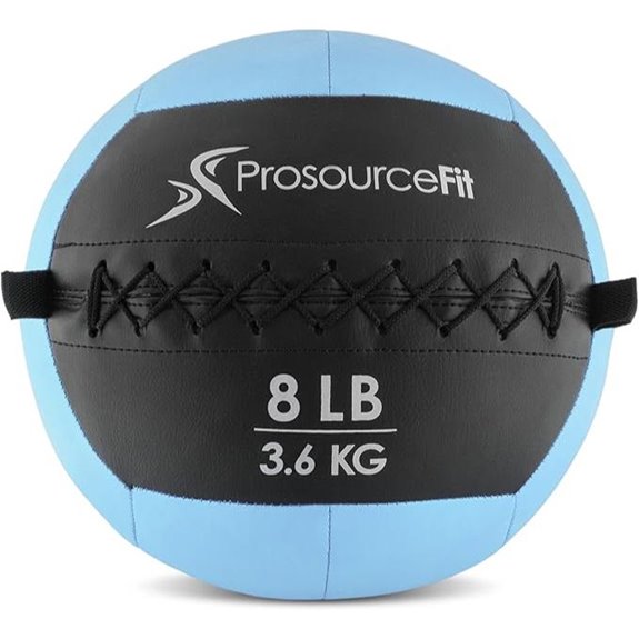 ProsourceFit Aqua Soft Medicine Ball 8 LB