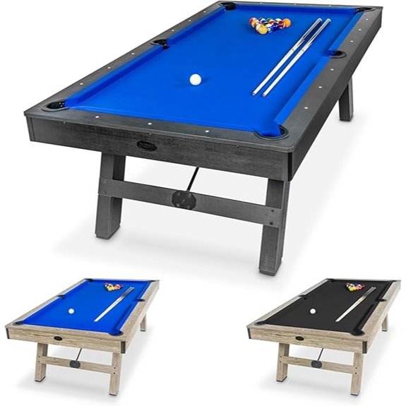 GoSports 8ft Pool Table with Accessories