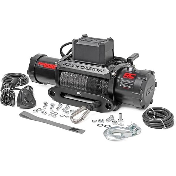 Rough Country 9,500LB PRO Series Winch with Rope