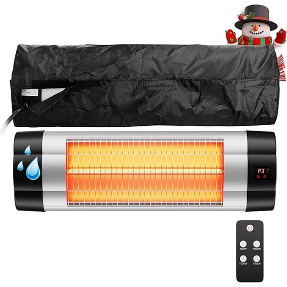 adjustable 1500w infrared heater