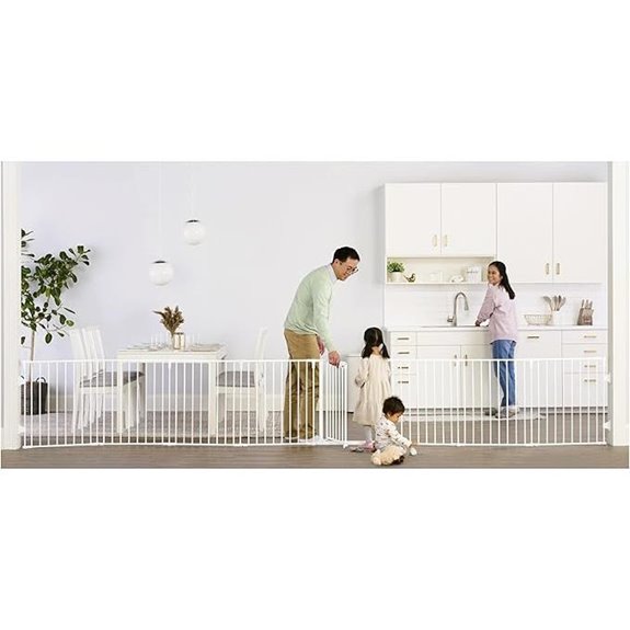 Regalo 194-Inch Adjustable Baby Gate & Play Yard