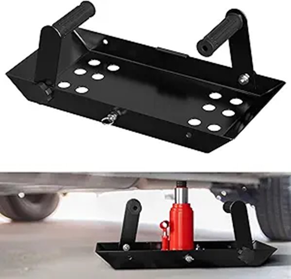 Tonchean Adjustable Bottle Jack Stabilizing Base Plate