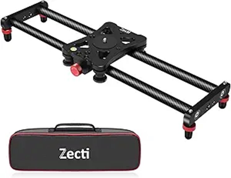 Zecti Adjustable Carbon Fiber Camera Slider (16