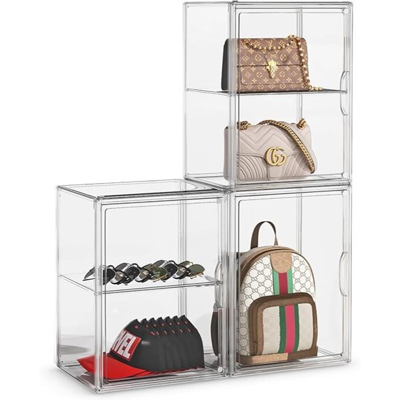 Purse Organizer Set with Adjustable Dividers