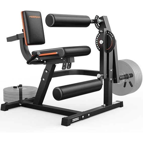 FEIERDUN 4-in-1 Adjustable Leg Curl Machine