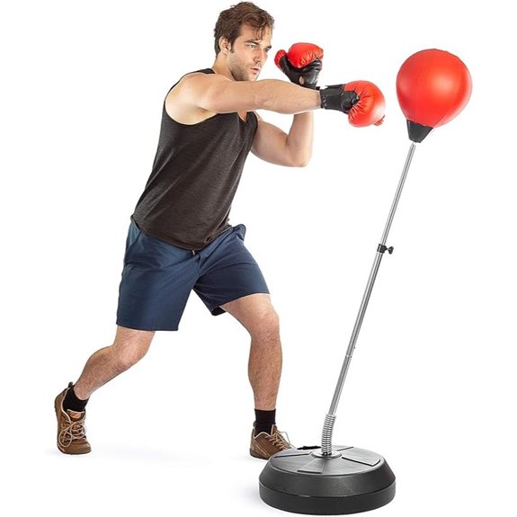TechTools Adjustable Punching Bag and Stand Set