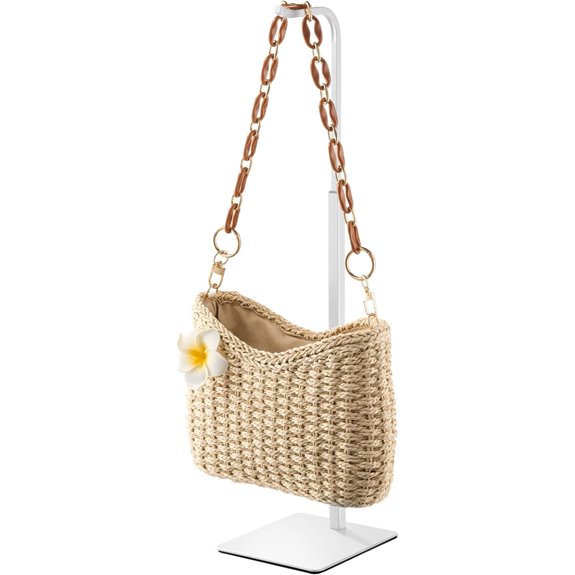 Adjustable Purse Display Stand for Bags and Wreaths