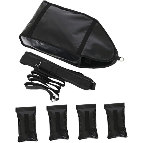 NAIZEA Adjustable Weight Sled Trainer with Sandbags