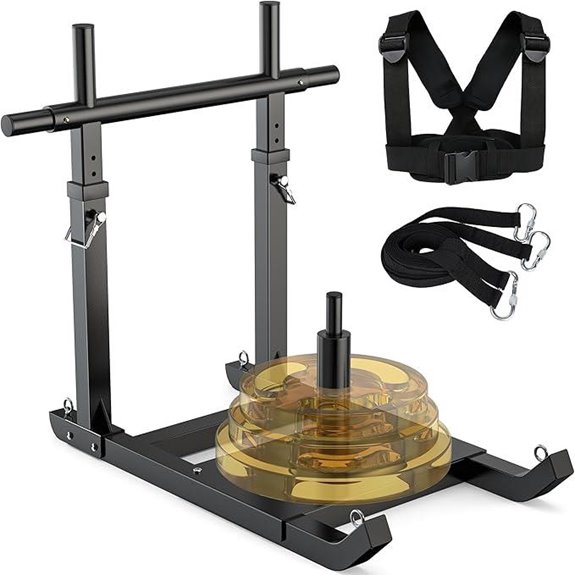 GanFindX Adjustable Weight Sled for Speed & Strength