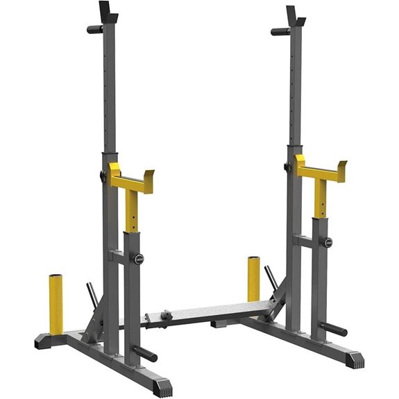 K KiNGKANG Adjustable Squat Rack for Weightlifting