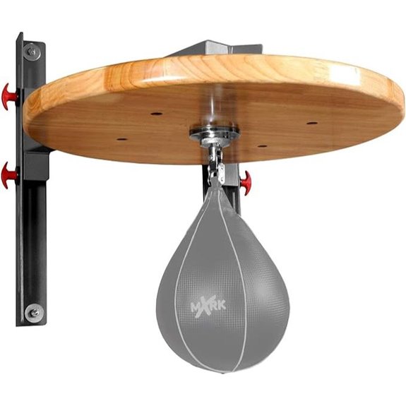 XMARK Adjustable Wall-Mount Speed Bag Platform