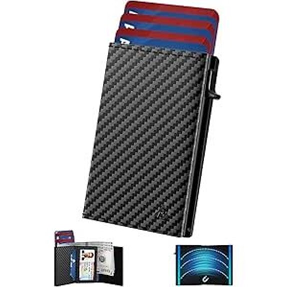 Men's RFID Card Wallet with Cash Slot