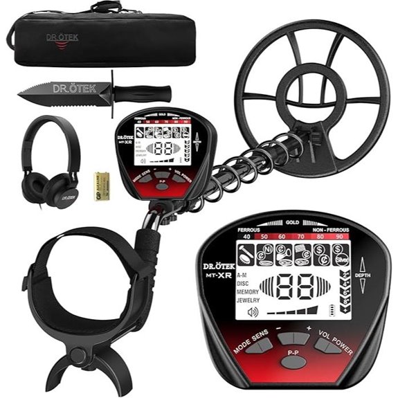 adult metal detector lcd