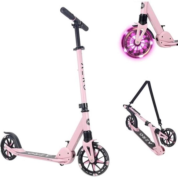 Aero Big Wheels Kick Scooter for Kids and Adults