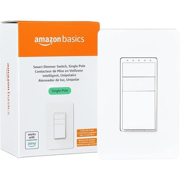 Amazon Basics Smart Wi-Fi Dimmer Switch