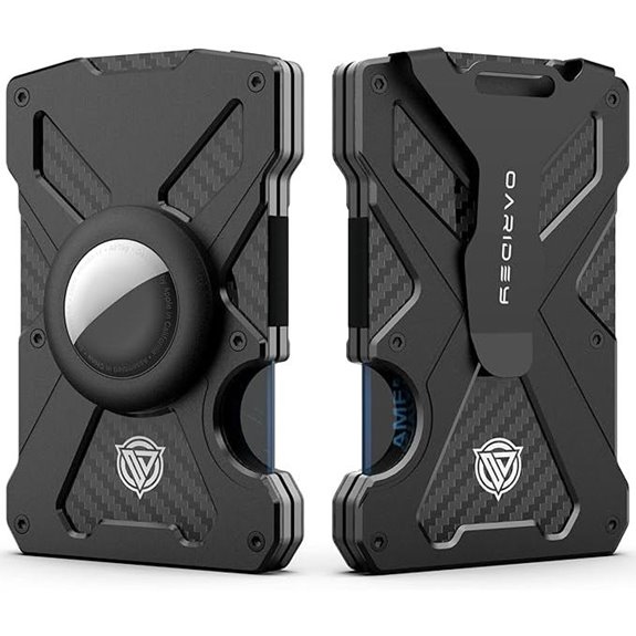 Oaridey AirTag Wallet with Money Clip RFID Blocking