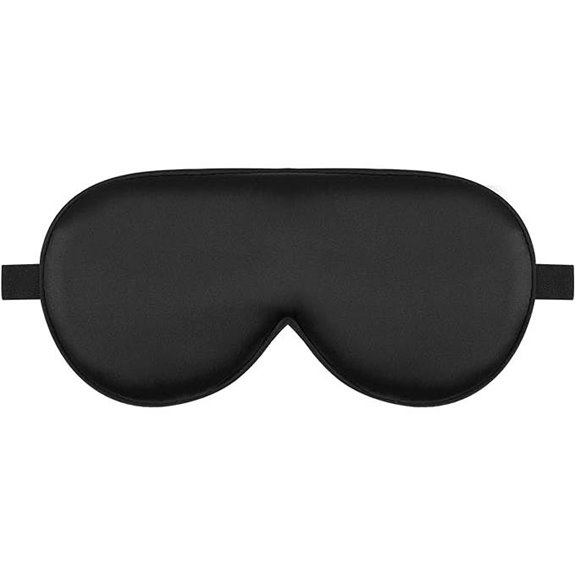 Alaska Bear Silk Sleep Mask with Contour Design