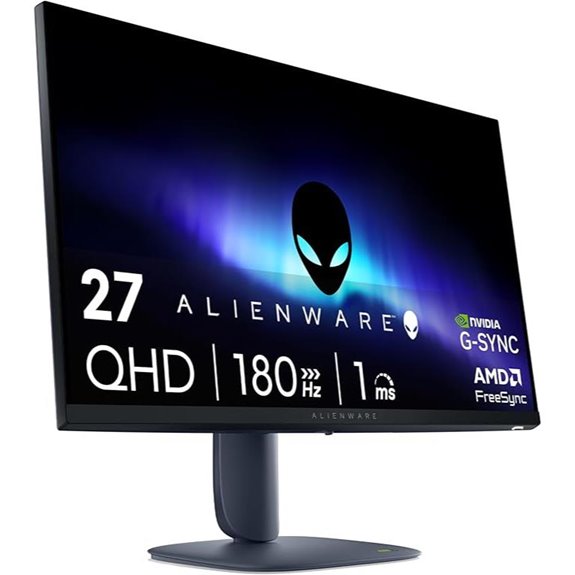 Alienware 27 Gaming Monitor - QHD 180Hz G-SYNC AMD FreeSync