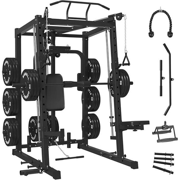 Mikolo All-in-One Smith Machine Home Gym