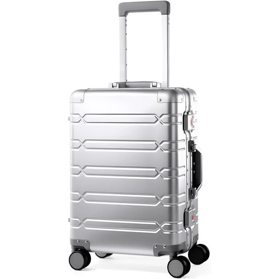 Aluminum Carry-On Luggage with Spinner Wheels (20inch)
