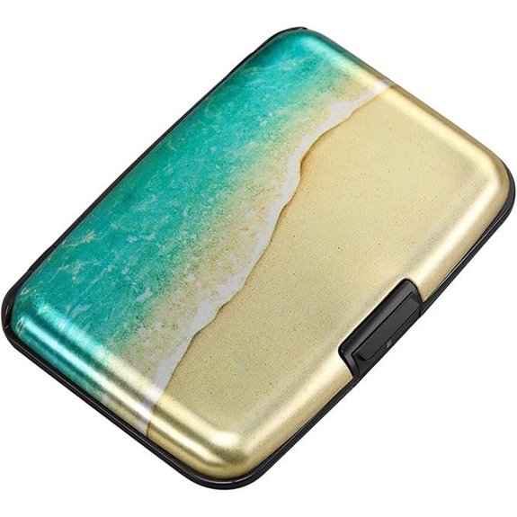 ELFISH RFID Aluminum Wallet for Cards and IDs