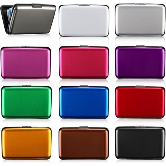 TaoBary RFID Blocking Aluminum Card Wallet (12 Pcs)