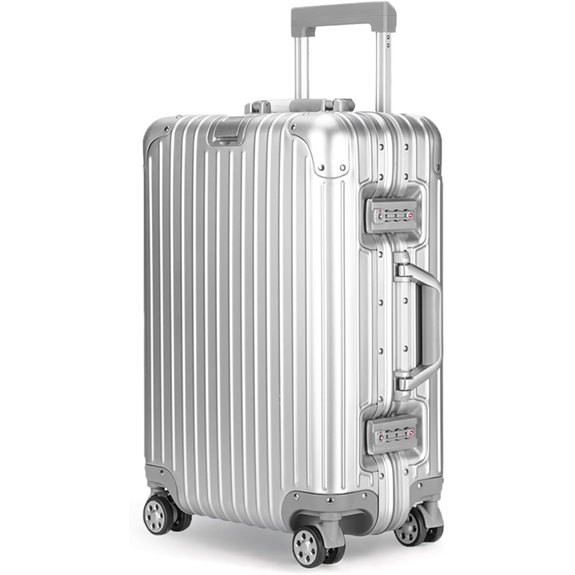 Aluminum Carry-On Luggage with Spinner Wheels (20