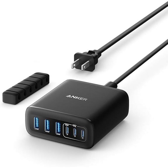 Anker 112W 6-Port USB C Desktop Charger Station