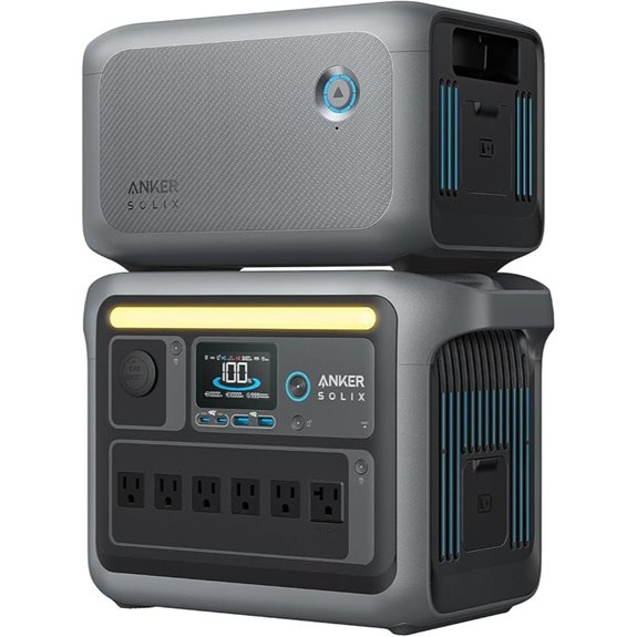 Anker SOLIX C1000 Portable Power Station and Battery