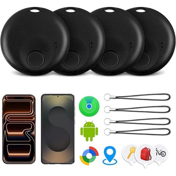 AirTag 4 Pack Finders with Apple Find My Compatibility