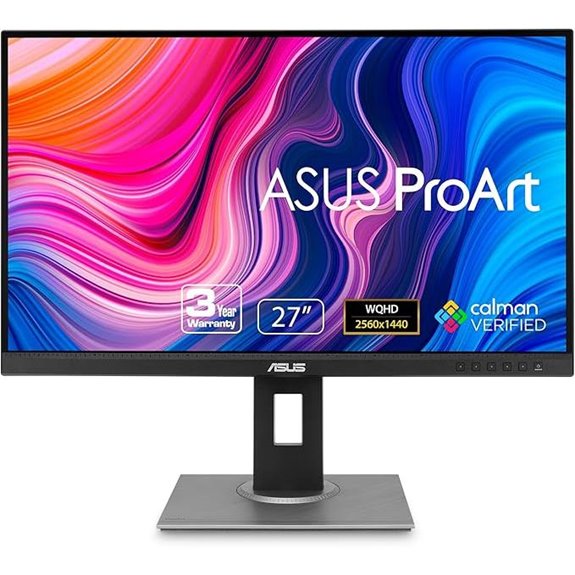 ASUS ProArt 27” WQHD Monitor IPS Calman Verified