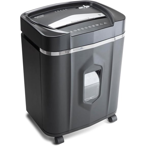 Aurora 16-Sheet Crosscut Shredder with 5-Gallon Bin