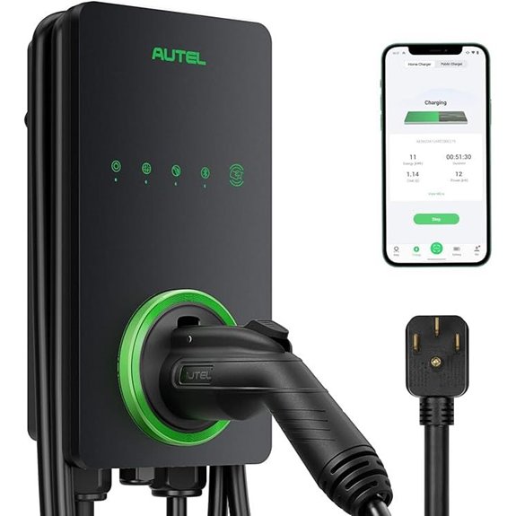Autel Level 2 EV Charger with Wi-Fi Bluetooth