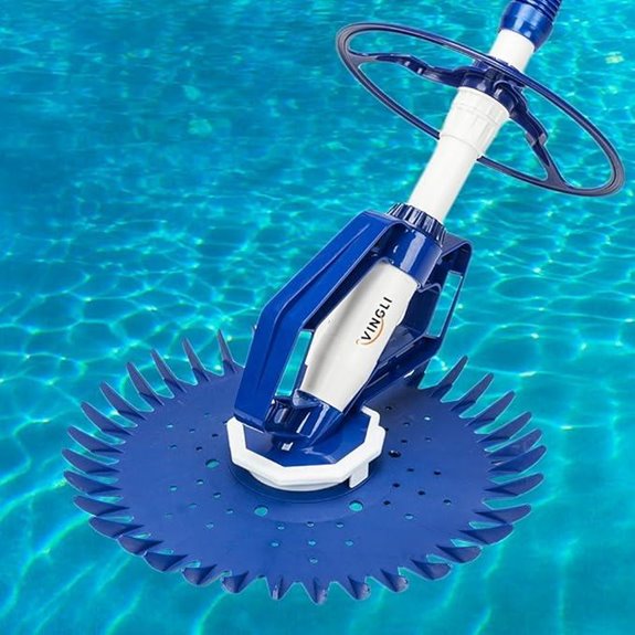 VINGLI Automatic Pool Vacuum Cleaner with Hoses