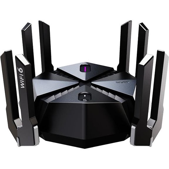 Reyee AX6000 WiFi 6 Router with VPN and 8 Streams