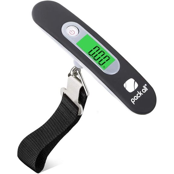 Digital Luggage Scale with Backlit LCD 110 Lbs
