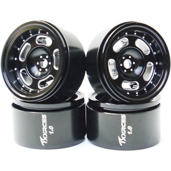 RC 1.0 Beadlock Wheels for AX24 and SCX24